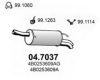 AUDI 4B0253609CG End Silencer